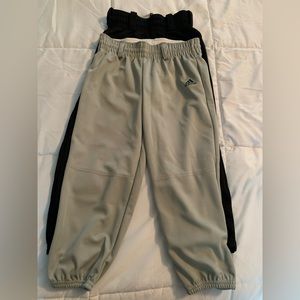 Set of two boys youth baseball pants. Size small. Adidas & Rawlings.